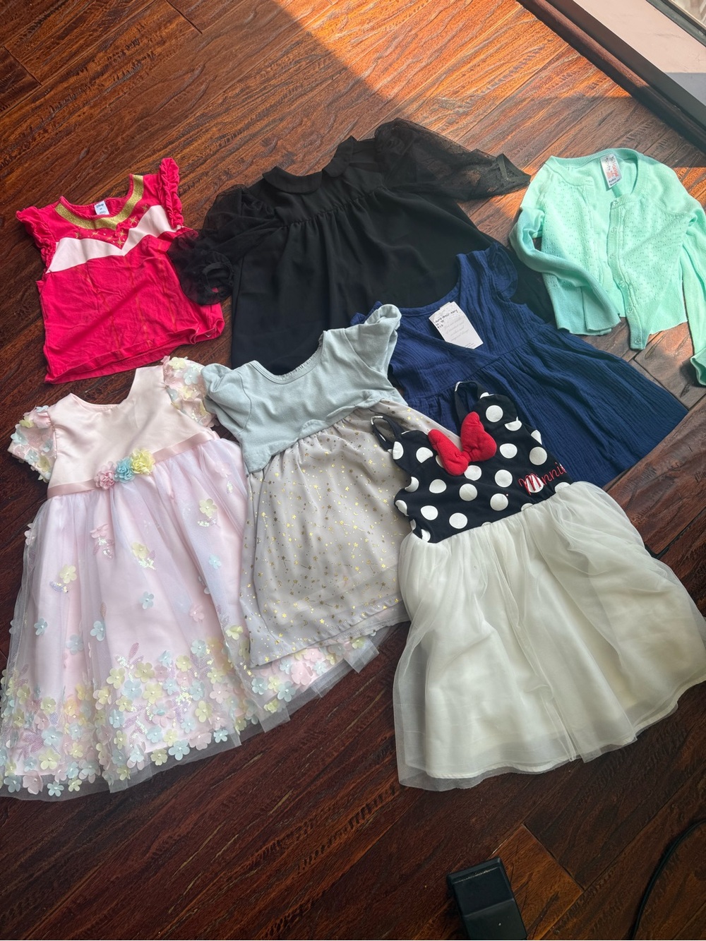 Girls Size 4–5 Dress Bundle 7 Pieces